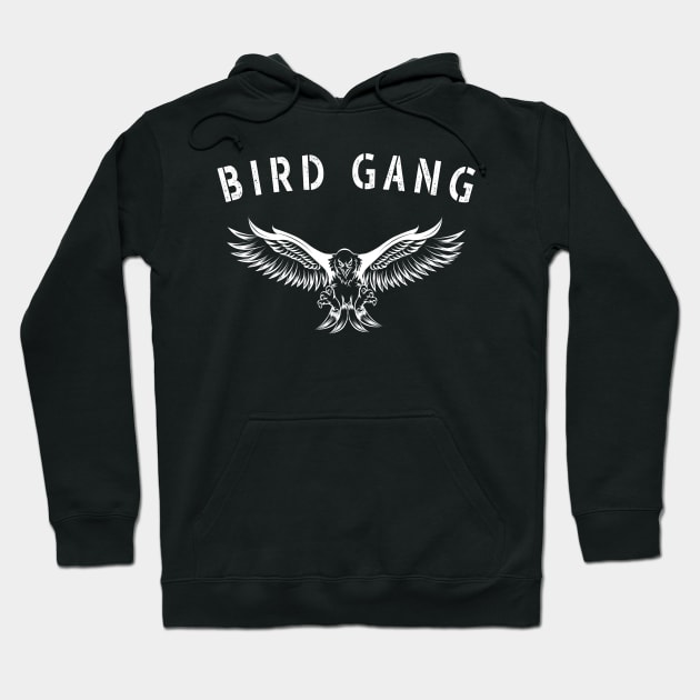 Bird Gang Eagle - Philadelphia football fans Hoodie by CMDesign